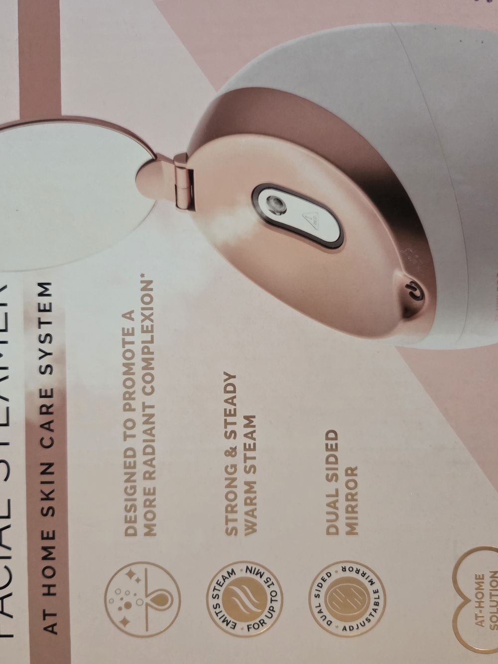 Facial Steamer in Rose Gold - Home Skin Care System